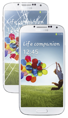 Замена стекла дисплея Samsung Galaxy S4 /S4mini в нашем сервисном центре: